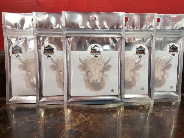 FarmhouseCreations.Store Highland Cow Sticky Notes