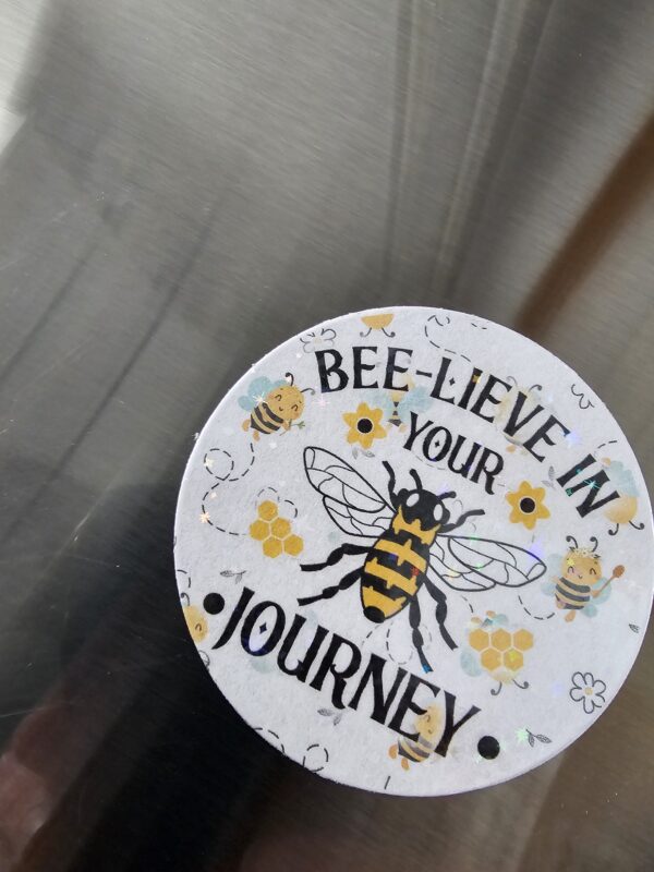 FarmhouseCreations.Store Bee-lieve In Your Journey Magnets