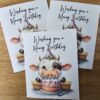 FarmhouseCreations.Store Wishing You a Mooey Birthday Card