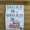 FarmhouseCreations.Store Things To Do Horse Sticky Notes