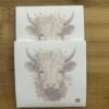 FarmhouseCreations.Store Highland Cow Sticky Notes