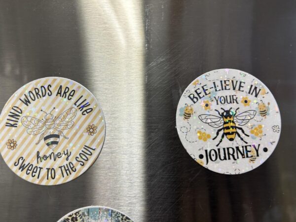 FarmhouseCreations.Store Bee Magnets