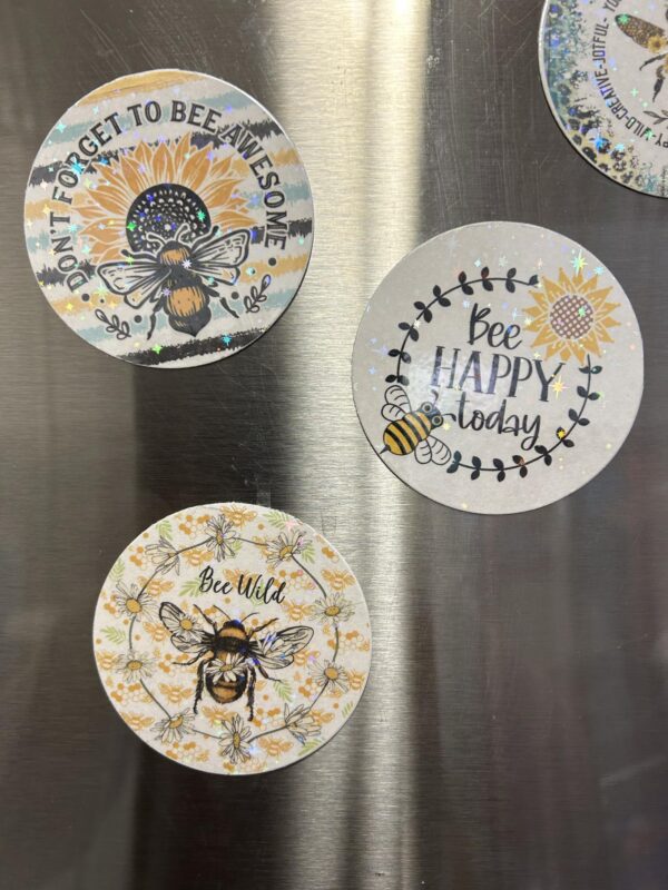 FarmhouseCreations.Store Bee Magnets