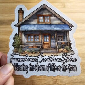 FarmhouseCreations.Store Celebrating the charm of life on the farm stickers