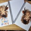 Highland Cow Notebook