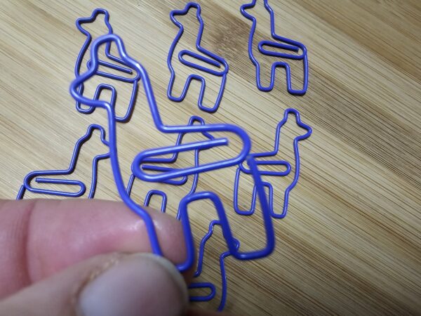 FarmhouseCreations.Store Purple Llama Paper Clip