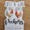 FarmhouseCreations.Store Just A Girl Who Loves Chickens Stickers