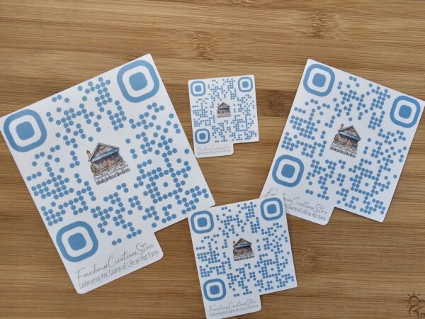 FarmhouseCreations.Store QR Code Stickers