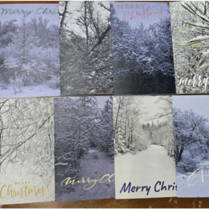 2024 A Simpler Time Farm White Christmas Greeting Card Set